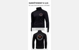 Survêtement V-119 de la marque VICTAS
