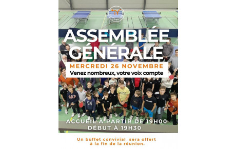 Assemblée générale du club
